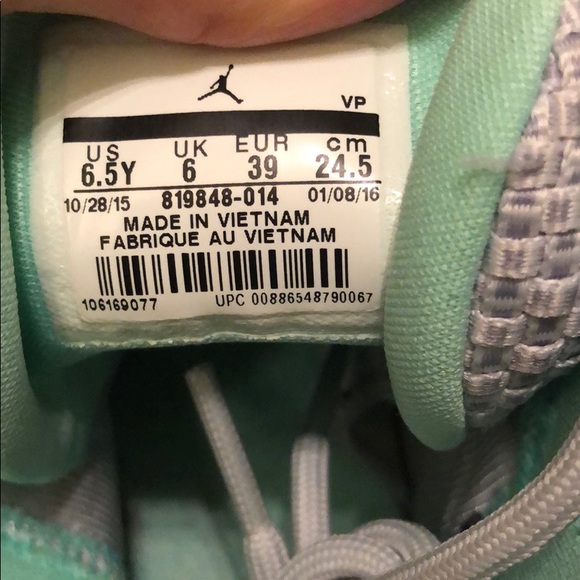 Limited Edition Easter Jordan Mint Green Horizon - Picture 5 of 5